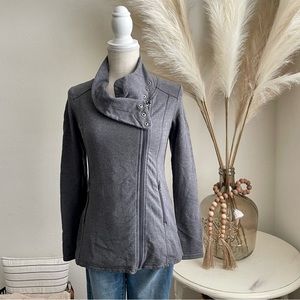 Athleta Gray Knit Jacket